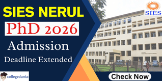 SIES Nerul PhD Admission 2026 Deadline Extended Till December 31; Apply @siesascn.edu.in